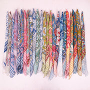 Premium Handcrafted Cotton Bandana – Soft Printed Head Scarf for Men & Women, Everyday Comfort Wear - 24pcs